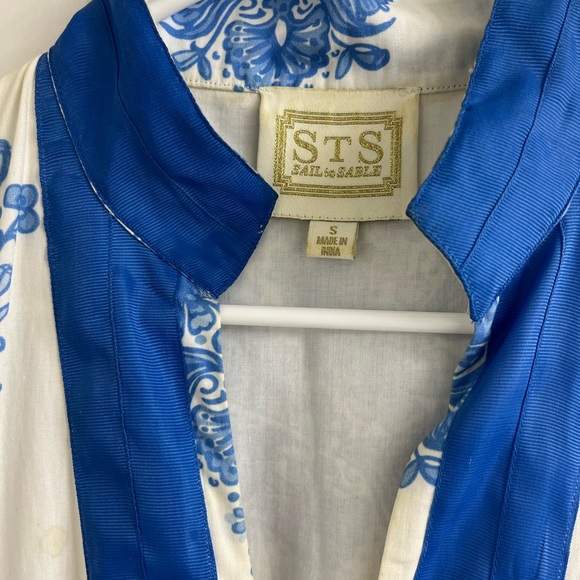 Sail to Sable tunic midi dress- medallion Small - Picture 4 of 5